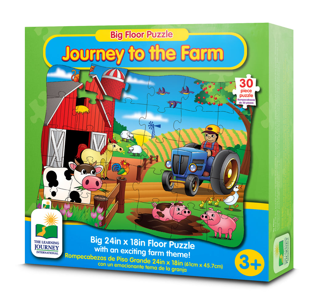 Big Floor Puzzles - Journey to the Farm (NEW)