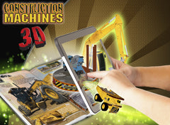 3D Construction Vehicles Book